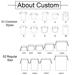 Sac pochette en microfibre tendance personnalisé avec cordon de serrage souple Logo personnalisé-Cadeau promotionnel pour lunettes lunettes de soleil bijoux pour téléphone portable - Product Image 4