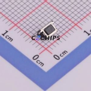 EVPAEBB2A Tactile Switch SMD,2.6x4.5mm Switch Single Pole Single Throw Rectangle Button 1.6N Vertical Mount - Product Image 1