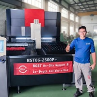 Máquina de Doblado de Paneles Metálicos BOST, Centro de Doblado de Chapa Metálica, 1.5m 2500mm, CNC, Totalmente Automática