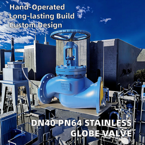Válvula de Globo de Acero Inoxidable 316L DN40 PN64 J41H J41Y Clase 300LB, Válvulas de Cierre Manuales Personalizables para Agua OEM - Product Image 2