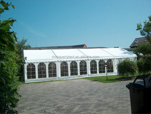 เต็นท์งานแต่งงานกันน้ำขนาดใหญ่พิเศษ 20x50 เมตร โครงสร้างอลูมิเนียมอัลลอยด์ สำหรับงานแสดงสินค้ากลางแจ้ง ระยะกว้าง 5 เมตร - Product Image 6