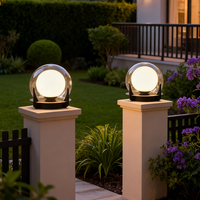 Lampes solaires LED pour piliers, éclairage extérieur pour jardin et cour, base E27, indice de protection IP65