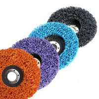 Disque abrasif de 125 mm pour le décapage, bleu, orange, violet, noir, vente en gros usine