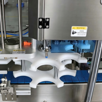 Machine de scellage et de capsulage entièrement automatique électrique pour boîtes en fer blanc, avec fonction de scellage sous vide et de capsulage pour l'emballage alimentaire