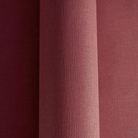 Revêtement mural en jacquard imprimé, support non tissé 190g/m², tissu mural teinté pour usage résidentiel et commercial