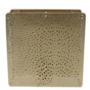 Support en T décoratif de forme carrée, fait à la main, couleur or, métallique, pour mur de maison, offre spéciale, - Product Image 1