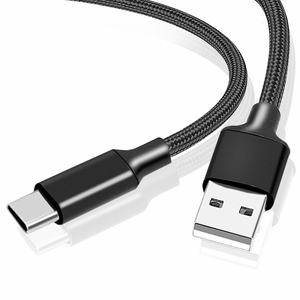 Cáp sạc nhanh USB sang Type C 3A, vỏ kim loại bện nylon, khắc logo <span class=keywords><strong>laser</strong></span> miễn phí, bán buôn, dành cho <span class=keywords><strong>Samsung</strong></span>/Mi/TECNO/Google - Product Image 3