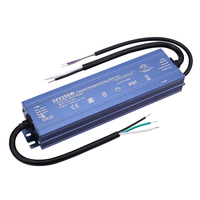 Alimentation LED à Tension Constante 200W EMC pour Bande LED, 170-264V AC vers DC 12V 24V, Étanche IP67, pour Boîtier Lumineux