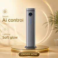 Diffuseur d'arômes électrique commercial 1000 ml, corps en alliage d'aluminium, écran tactile, télécommande, contrôle par application