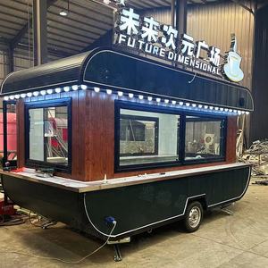 Remolques de comida de cocina móvil personalizados totalmente equipados Street Snack Catering camión de comida Pizza café carros de comida para la venta - Product Image 2