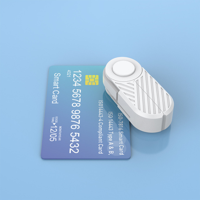 USB-C Smart Card Reader CAC Card SIM Bank ID Reader for Tax Declaration