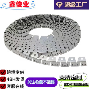 Xinjunye Beveled <b>Edge</b> <b>Strip</b> Metal 0.4 3mm Single Hole Toothed Furniture Hardware Sofa <b>Edge</b> Banding - Product Image 5