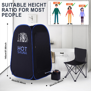 <span class=keywords><strong>Pas</strong></span> <span class=keywords><strong>cher</strong></span> Accueil Ménage Personnel Cancer Douleur Soins de Santé <span class=keywords><strong>Spa</strong></span> Portable Mini Chauffage À Vapeur Sauna Popup Tente - Product Image 2