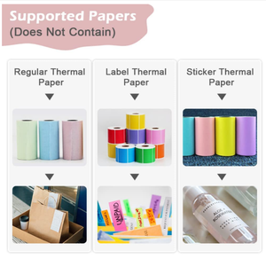 Máy In <span class=keywords><strong>Mini</strong></span> Máy In Bỏ Túi Nhiệt <span class=keywords><strong>Mini</strong></span> Không In Nhãn <span class=keywords><strong>Wifi</strong></span> BT Không Dây Cầm Tay Quà Tặng Sinh Nhật Cho Trẻ Em - Product Image 5