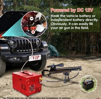 Kompresor Udara PCP 12v 4500Psi 30mpa 300Bar 350w Pompa Listrik dengan Transformator Kompresor PCP Submersible
