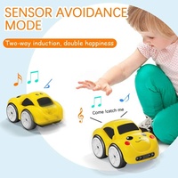 Voiture de dessin animé à induction magique télécommandée avec détection de geste intelligente, mini véhicule électrique pour enfants, jeu interactif