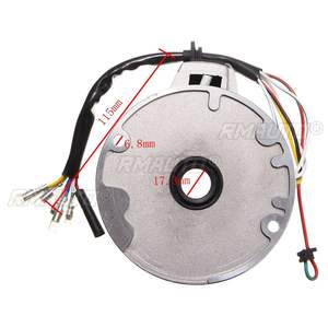 Faisceau de câblage électrique complet avec bobine CDI, redresseur et interrupteur d'allumage pour moto tout-terrain 50-125cc à démarrage au pied - Product Image 6