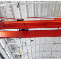 Pont roulant à double poutre de style européen Yiteng, palan électrique 40 tonnes, hauteur de levage 20 m, portée 10 m, pour atelier/magasin