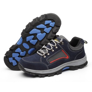 2021 Thời Trang Da Trên Trọng Lượng Nhẹ Người Đàn Ông Giản Dị Của Thép Ngón Chân An Toàn Giày EN345 Cho Mùa Đông Dropshipping Công Nghiệp S1P - Product Image 2