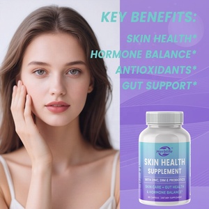 Suplemento para una Piel Clara de Marca Privada OEM con Zinc, DIM y Probióticos para Mujeres y Hombres, para una Piel Radiante y Saludable, y Apoyo Intestinal - Product Image 3