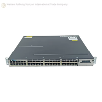 Ws-c3750x-48t-wbre 48x 1Gbe RJ45 Switch Gestionado 1U para Servicios IP, Nuevo Original, Listo para Envío, Automatización Industrial, Dedicado a PAC
