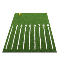 Tapis d'entraînement de golf en mousse PE haute élasticité avec fente pour tee pour la correction du swing