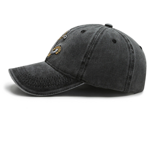 <span class=keywords><strong>Anchor</strong></span> Broderie <span class=keywords><strong>Coton</strong></span> Peaked Tissu commun Caractéristique Cowboy Baseball Hat Duck Tongue Outdoor Travel Sunshade Cap - Product Image 5