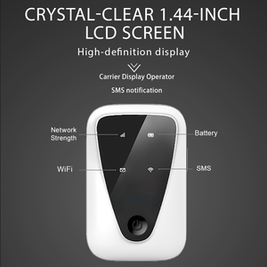 ฮาร์วิลอน 4G โมบายฮอตสปอต 4G เราเตอร์ไวไฟ โมบายมิไฟ ไอเท็ต ไอเน็ต พอร์ต 4G ไวไฟ 6e เราเตอร์ไวไฟแบบพกพา - Product Image 6