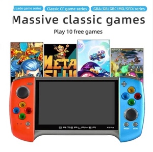 Console de jeu portable X19 Plus de 5 pouces, lecteur de jeux rétro, boîte de jeu électronique portable, console classique - Product Image 1