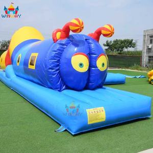 Divertido Túnel Inflable de Oruga Colorido para Niños, Material de PVC, Uso en Guarderías - Product Image 4