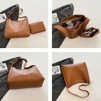 Nouvelle Collection : Sacs à Main et Sacs Bandoulière Hobo en Cuir PU Souple pour Femme – Style Rétro Luxe, Ensemble Deux Pièces avec Bandoulière Unique