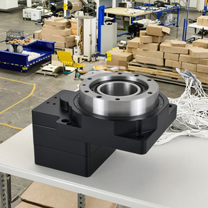 60高精度工業用サーボターンテーブル惑星ギアインデックスディスク中空回転プラットフォーム減速機 - Product Image 1