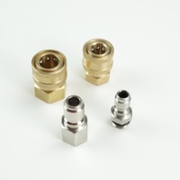 Connecteur rapide en laiton sans valve, modèle JST, pour machine à laver de voiture, avec garantie d'un an, joint en Buna-N.EPDM/FKM