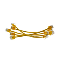 Câble de raccordement réseau Ethernet Cat6 court et fin