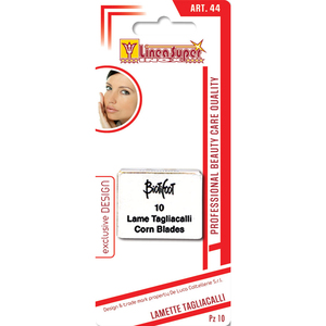 Set di 10 lame di ricambio per rimuovi calli, ricariche per la cura della pelle dei piedi per estetiste e prodotti di bellezza Sazi - Product Image 1