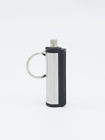 Briquet porte-clés personnalisé en acier inoxydable pour l'extérieur, allumage étanche à dix mille reprises, allume-feu créatif