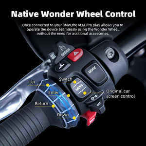 <span class=keywords><strong>GPS</strong></span> <span class=keywords><strong>moto</strong></span> pour <span class=keywords><strong>BMW</strong></span>, CarPlay sans fil pour <span class=keywords><strong>BMW</strong></span>, écran IPS 1000 nit, support Wonder Wheel, lecture du régime moteur, température du moteur, navigation intelligente pour <span class=keywords><strong>moto</strong></span> - Product Image 3