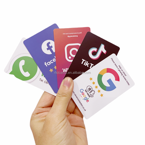 प्रोग्रामियर नंगे digenketaus pvc-Kunstoff फेसबुक टिकोक सोशल मीडिया गूगल समीक्षा nfc कार्ड - Product Image 1