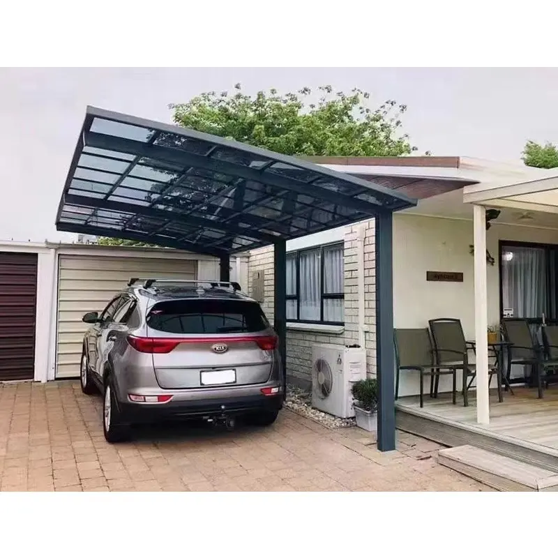 Factory price carport aluminum canopies garages Sunshade and rainproof carports for car parking canopy