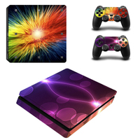 Sac en mousse en Stock pour PS5 ABS jeux colorés pour PS4 Slim Pro autocollants peau pour PS4 Console décalcomanies couverture