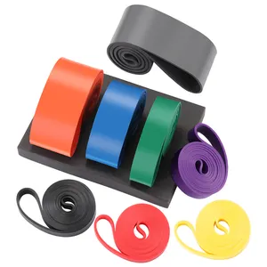 Custom Logo Pull Up Resistance Bands Set With Various Color