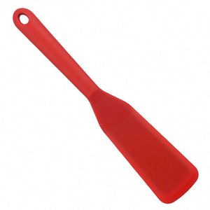 Spatule de cuisine en silicone rectangulaire antiadhésive pour poisson et crêpes, petite spatule en silicone, résistante au lave-vaisselle et au four, vente en gros - Product Image 4