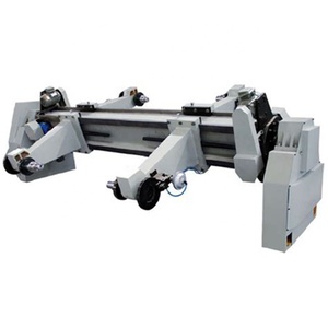 Hộp Carton Sóng Máy Làm Giấy Dây Chuyền Sản Xuất Điện Reel Giấy Unwinder Thủy Lực Shaftless Nhà Máy Cuộn Đứng - Product Image 4