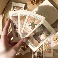 Fournisseur d'impression professionnel Personnalisez entièrement Musical Yoga Inspirational Magic Card Deck Tarot Print