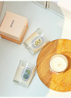 Boîtes cadeaux de bougies parfumées artisanales en cire de soja mélangée, en gros, en forme de tasse, parfums d'ambiance de niche pour cadeaux de fêtes
