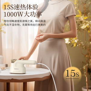 Chigo Portable Handheld Steam Iron Creamy White Dual-Use For Home Travel Business - Product Image 3