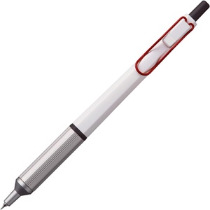 Bolígrafo Mitsubishi Pencil Jetstream Edge de 0.28 mm, Blanco y Rojo, a Base de Aceite - Punta Extra Fina, Sin embargo Fácil de Escribir con - SXN100328W. - Product Image 1