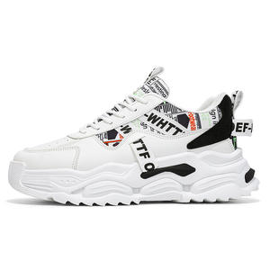 Zapatillas de Hombre con Cordones Marca Tide 2026, Nuevas Zapatillas Deportivas de Primavera y Otoño, Transpirables, Antideslizantes, con Suela Gruesa, Estilo Casual - Product Image 1