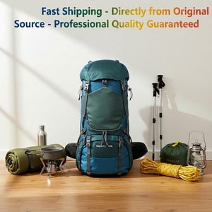 <span class=keywords><strong>Sac</strong></span> à dos <span class=keywords><strong>de</strong></span> <span class=keywords><strong>randonnée</strong></span> personnalisé en polyester 60L, grande capacité, imperméable, pour le camping en plein air - Product Image 2