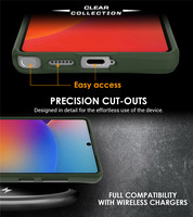 Étui transparent en PC cristal clair 2-en-1 pour Samsung Galaxy S26 Ultra, compatible avec Samsung S25fe S24 Plus S23